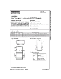 Datasheet 74ACT533PC manufacturer Fairchild